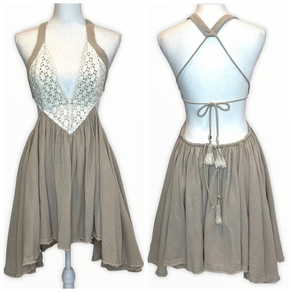 Free People Dresses & Skirts - FREE PEOPLE | Lookin In My Eyes Mini Dress